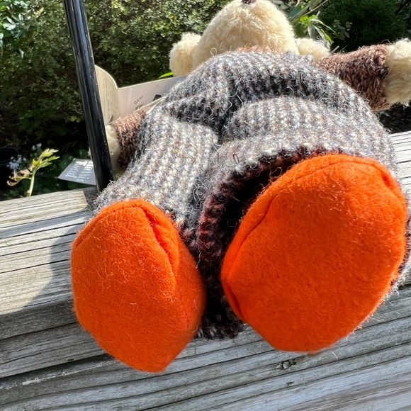 Vintage Harris Tweed Isle of Lewis Scotland Bear RAEBHAT Originals Preowned 1982 - Picture 9 of 16